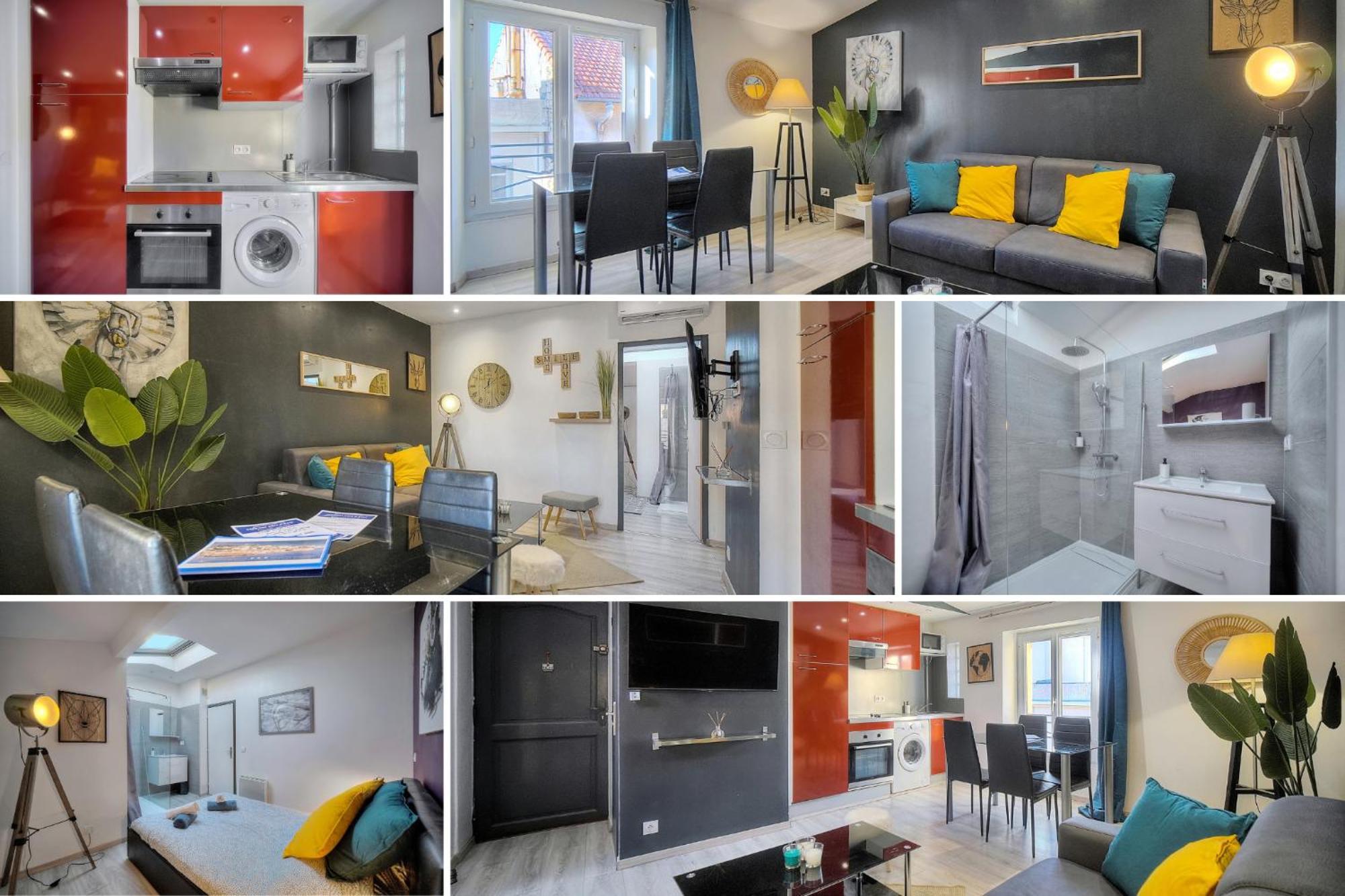 Апартаменты Le Chris - Centre - Wifi - Verriere Cote D'Azur Канны Номер фото